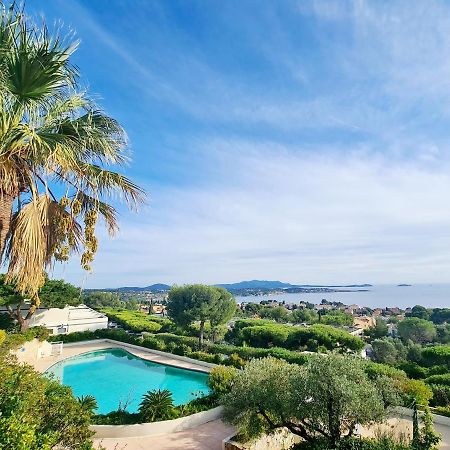 Magnifique Appartement Vue Mer - Grande Terrasse Et Piscine Bandol Exteriör bild