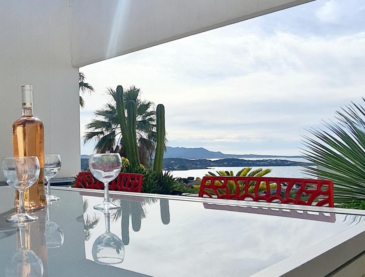 Magnifique Appartement Vue Mer - Grande Terrasse Et Piscine Bandol Exteriör bild