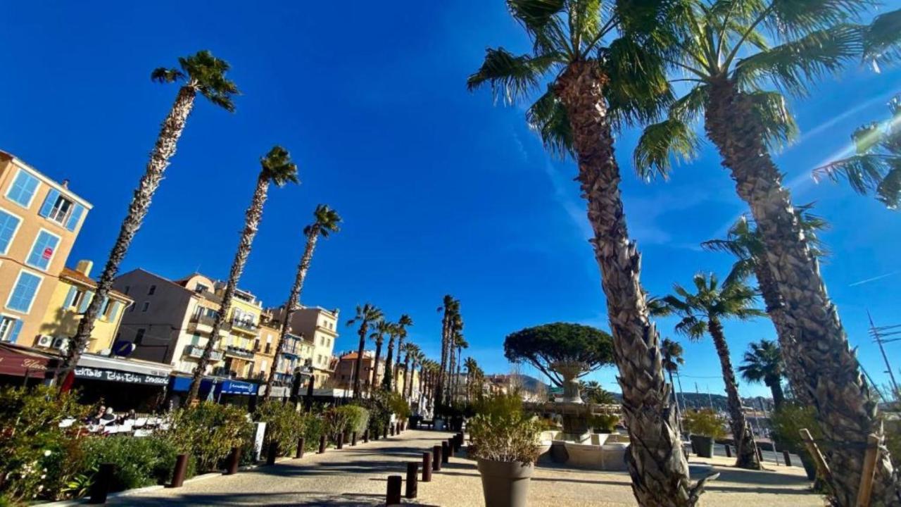 Magnifique Appartement Vue Mer - Grande Terrasse Et Piscine Bandol Exteriör bild