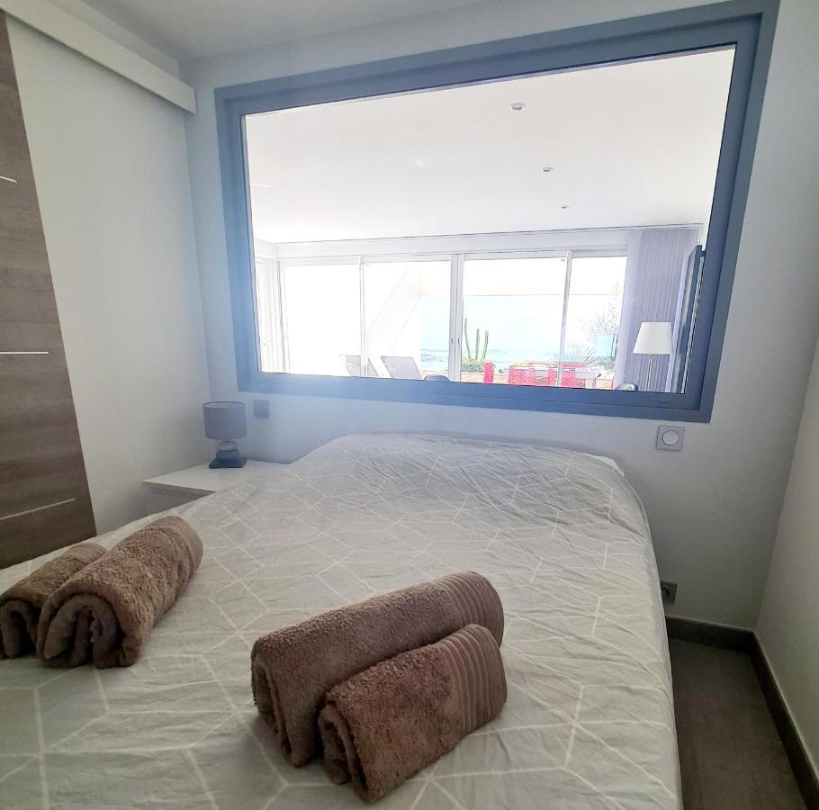 Magnifique Appartement Vue Mer - Grande Terrasse Et Piscine Bandol Exteriör bild