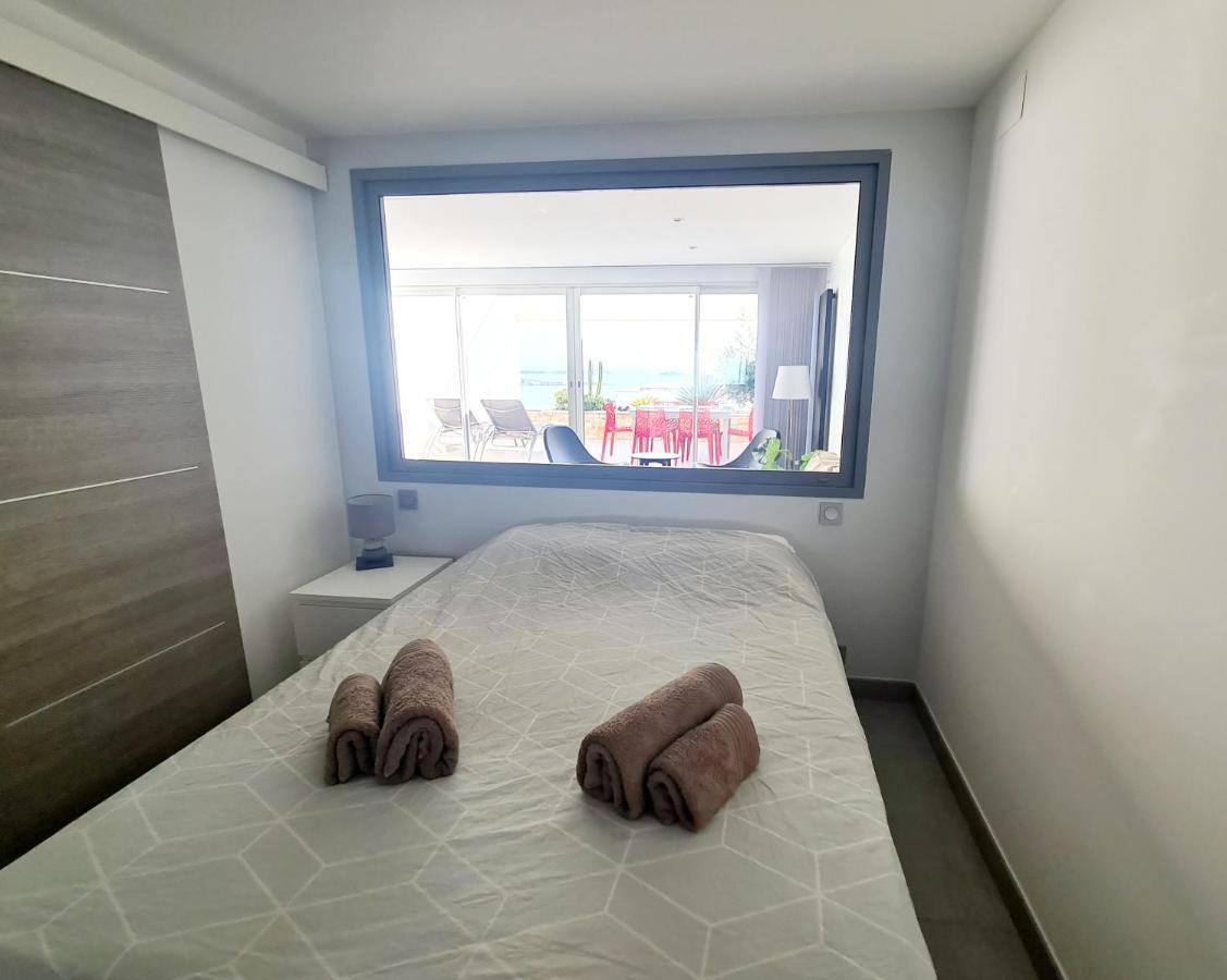 Magnifique Appartement Vue Mer - Grande Terrasse Et Piscine Bandol Exteriör bild